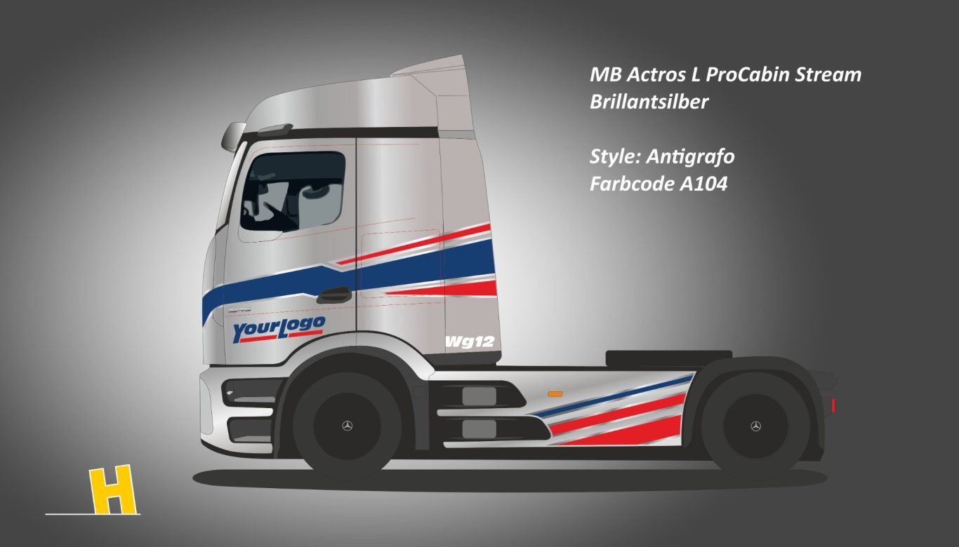 Actros Style Antigrafo in Farbe A104