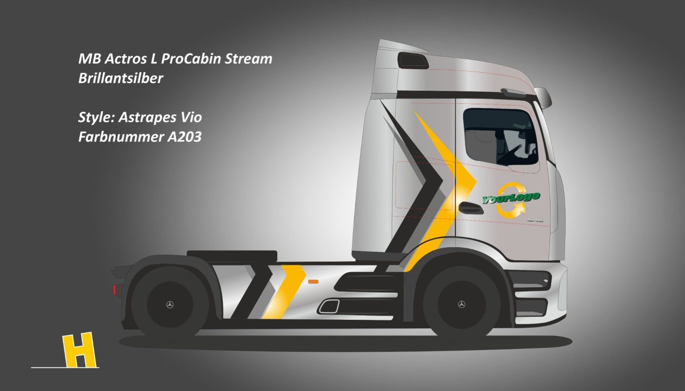 Actros Style Astrapes Vio in Farbe A203