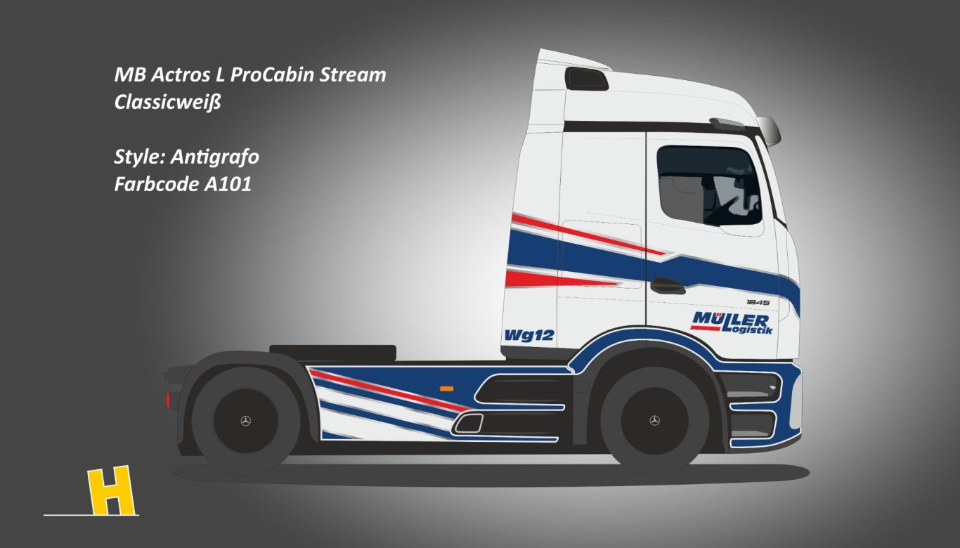 Actros Style Antigrafo in Farbe A101