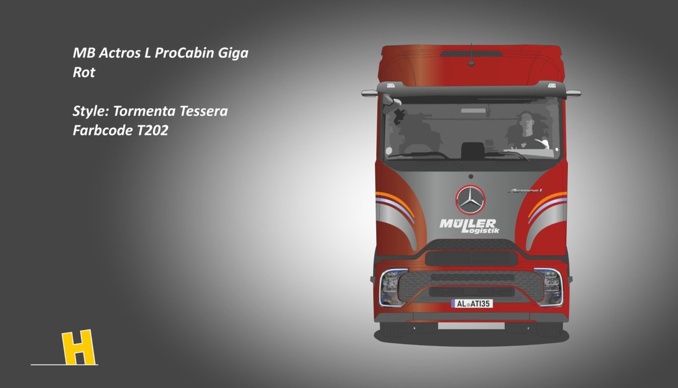 Actros Style Tormenta Tessera in Farbe T202