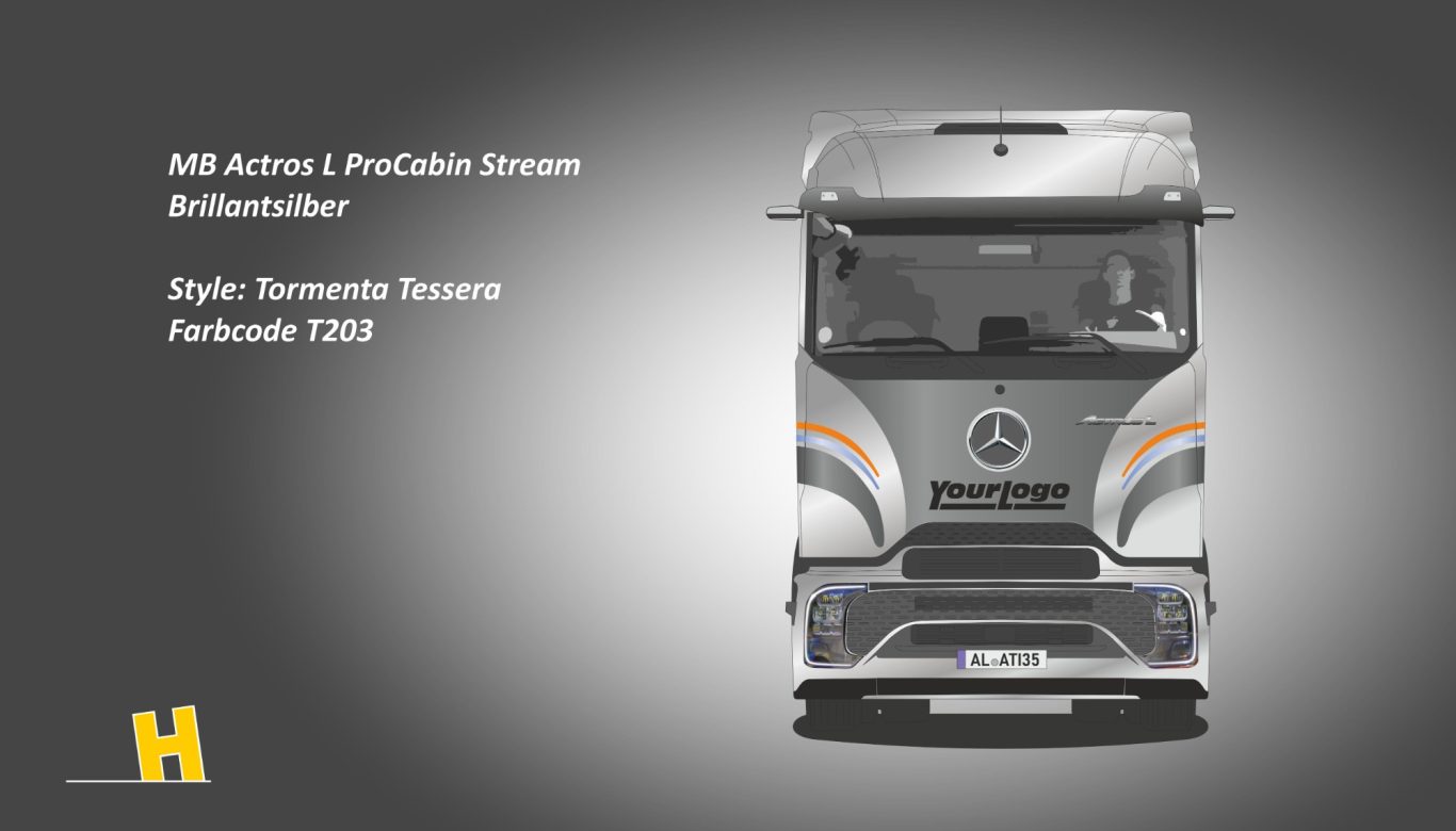 Actros Style Tormenta Tessera in Farbe T203