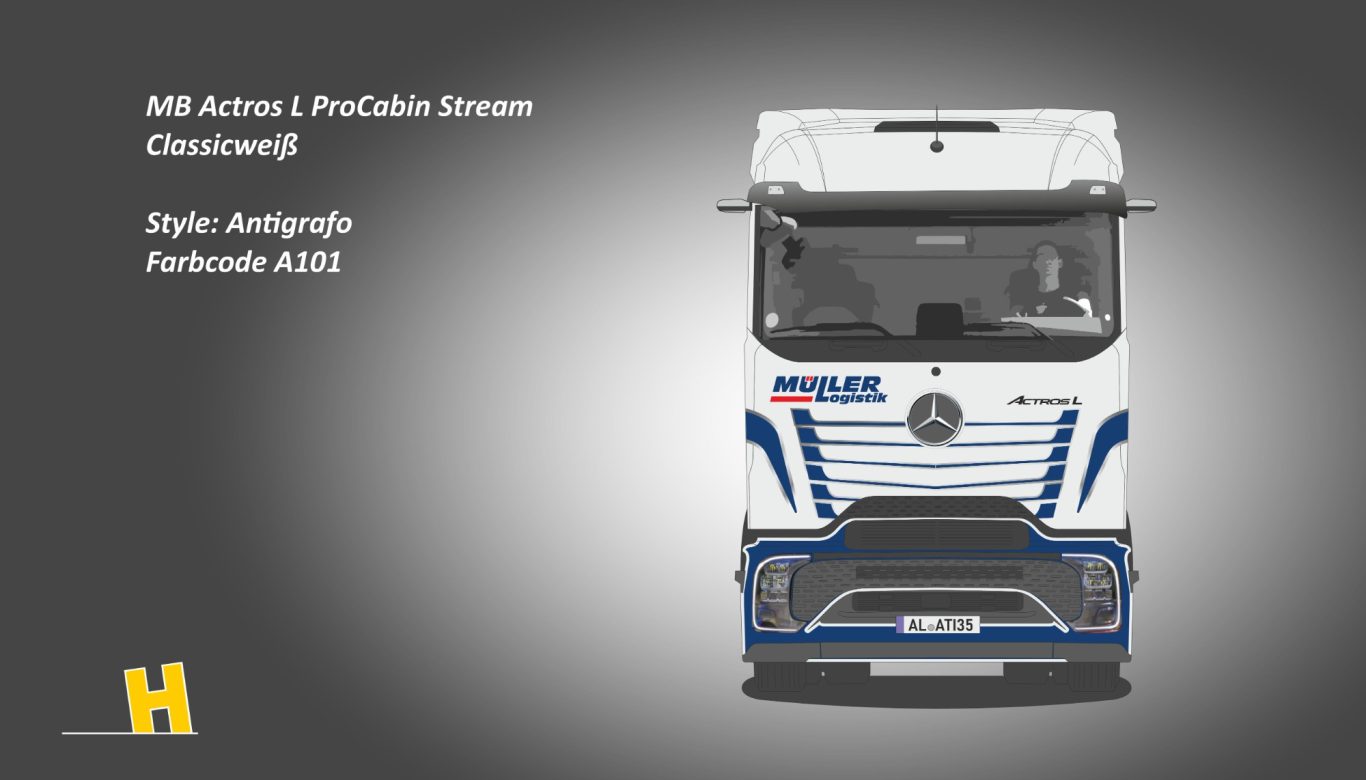 Actros Style Antigrafo in Farbe A101