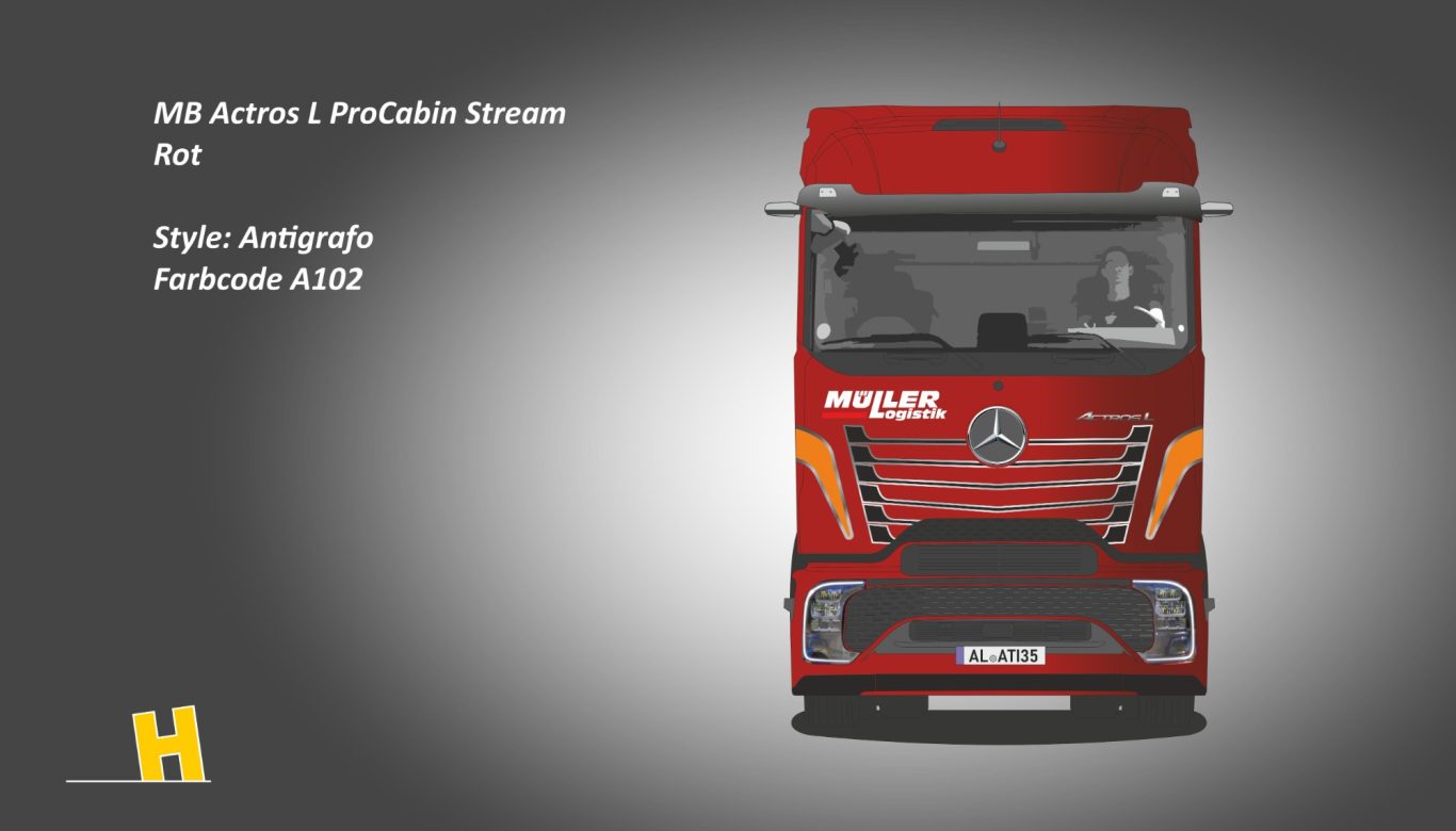 Actros Style Antigrafo in Farbe A102