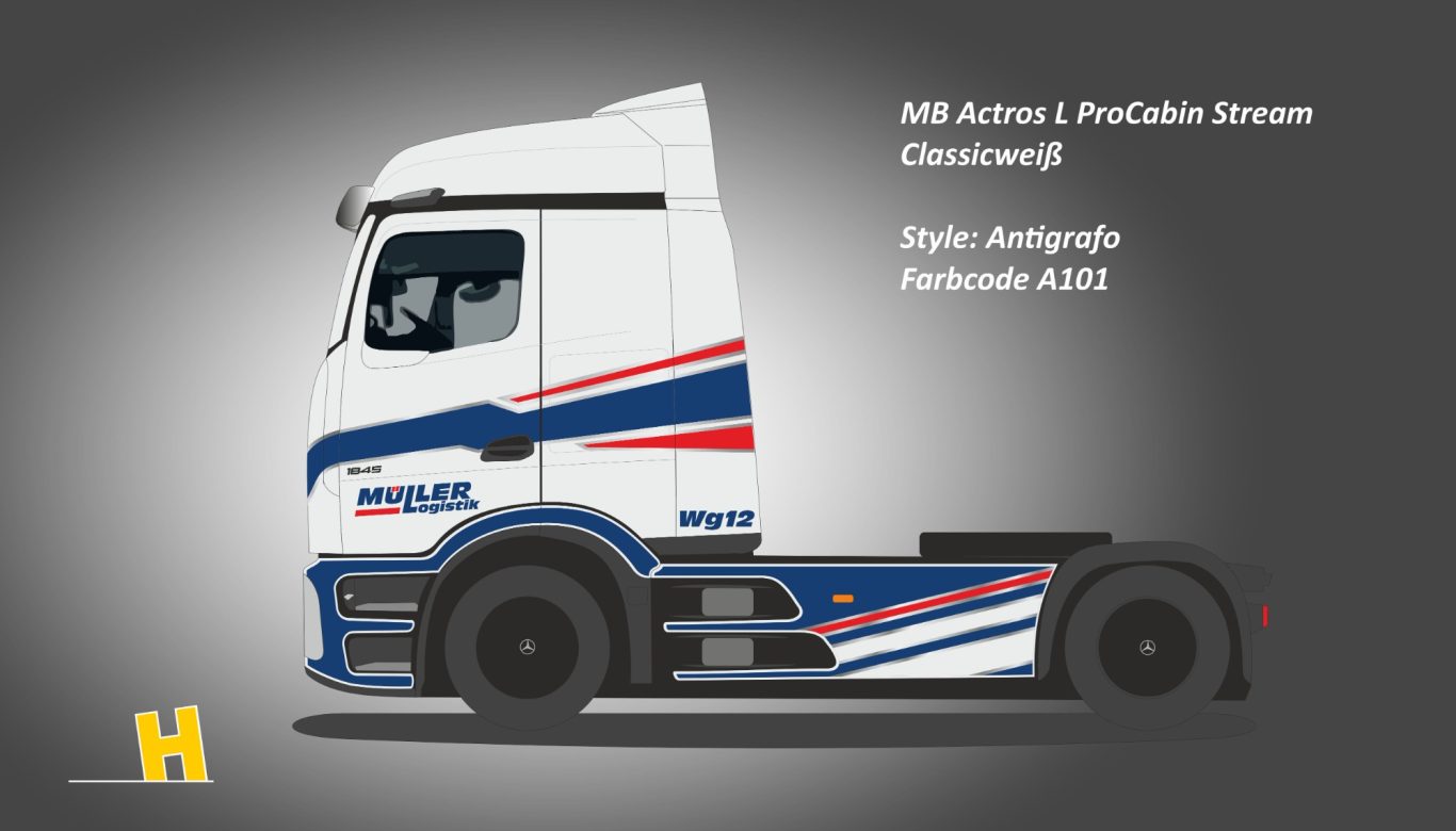 Actros Style Antigrafo in Farbe A101