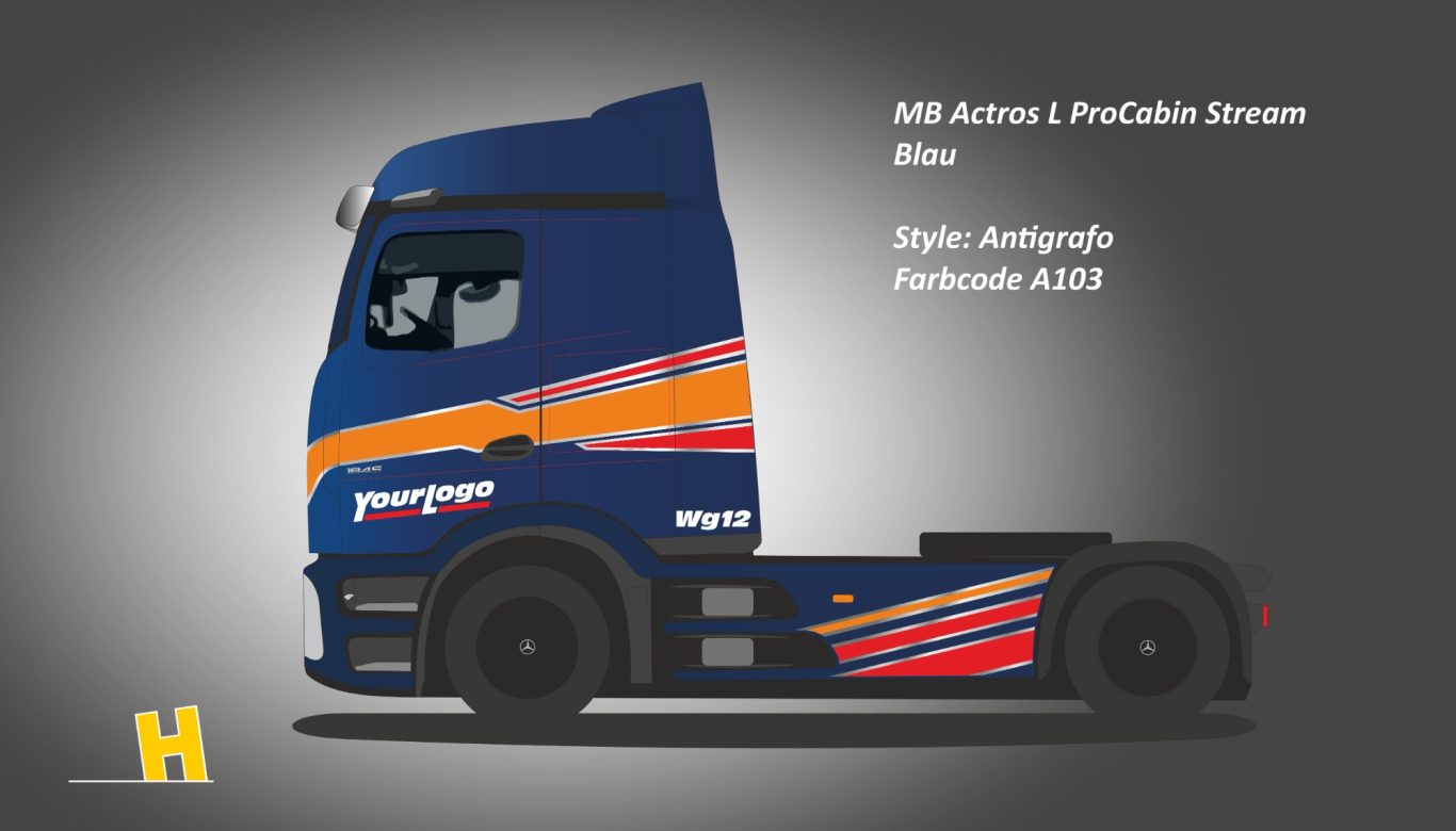 Actros Style Antigrafo in Farbe A103