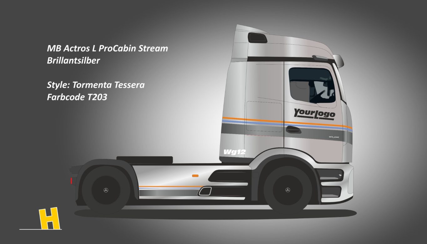 Actros Style Tormenta Tessera in Farbe T203