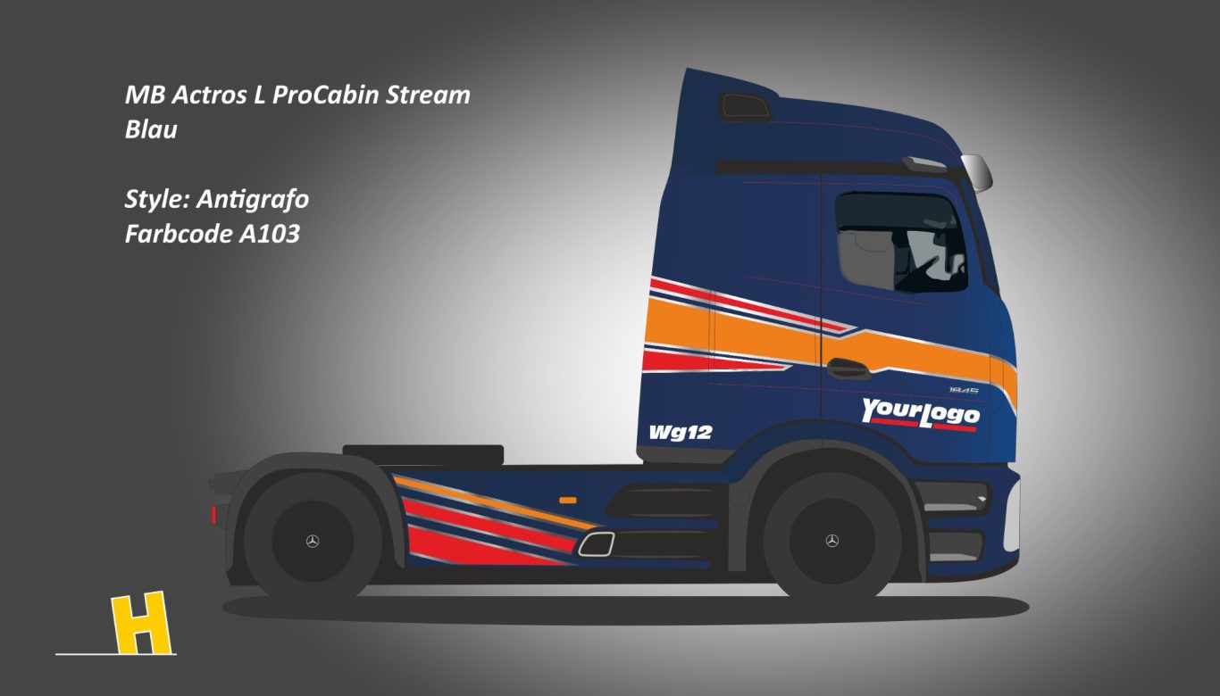 Actros Style Antigrafo in Farbe A103