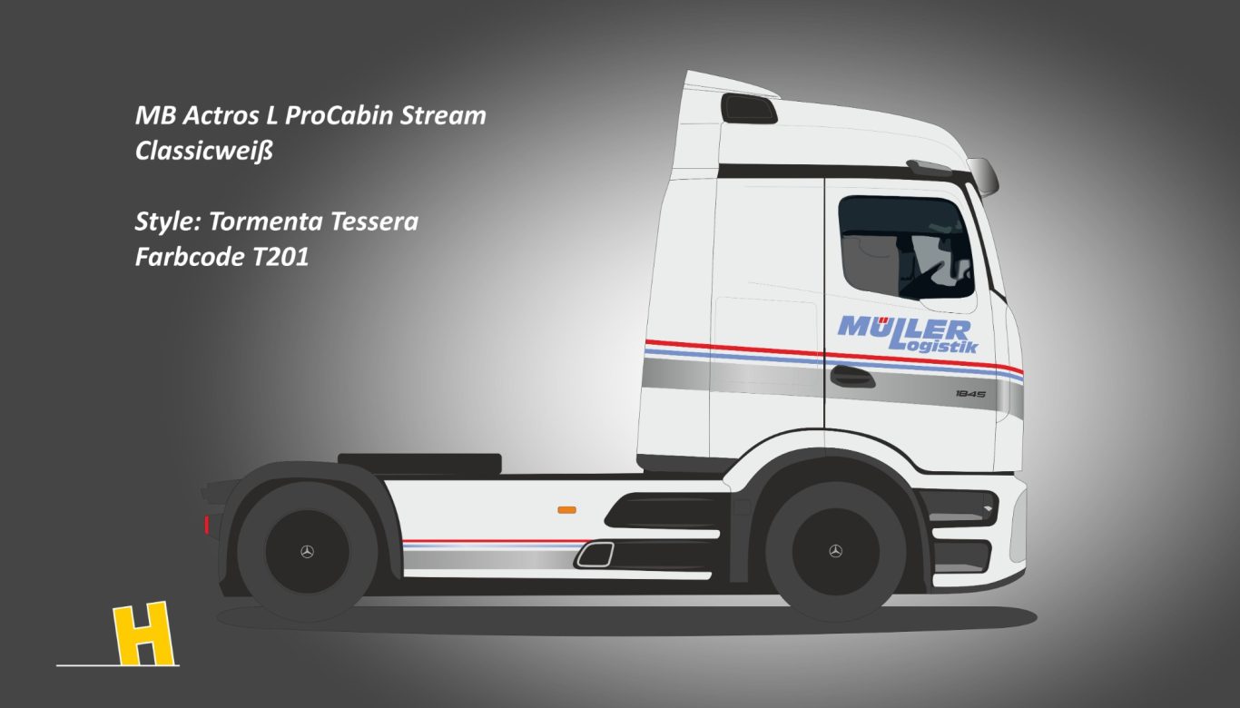 Actros Style Tormenta Tessera in Farbe T201
