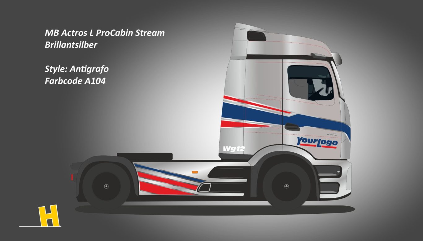 Actros Style Antigrafo in Farbe A104